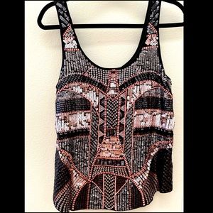 Express Sequin Tank